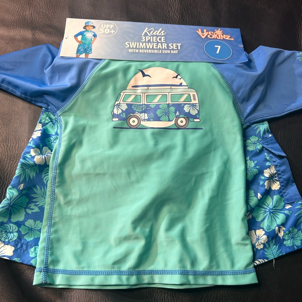 Boys swim suit set